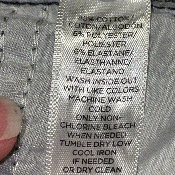 Loft Jeans. Lot of 2. Blue is Curvy Skinny & Black is Leggings. Size 6 - Picture 9 of 13